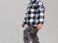 Куртка детская текстильная с полиуретановым покрытием для мальчиков