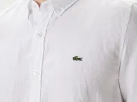 Мужская льнаная рубашка Lacoste