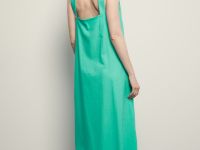 Сарафан из конопляной ткани с хлопком