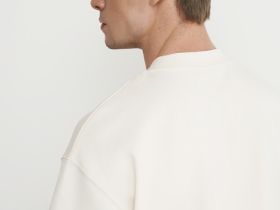 Футболка из интерлока, Белый