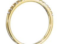 Кольцо из желтого золота с бриллиантами э0301кц03220909