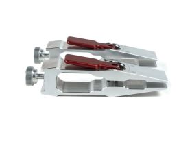 Зажимы TSPROF Quick, красные, TS-PT240061R