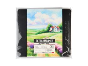 Набор карандашей акварельные Sketchmarker "Природа", 24 цвета, жестяной пенал