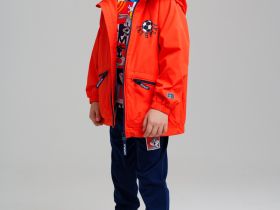 Куртка текстильная с полиуретановым покрытием для мальчиков (ветровка)