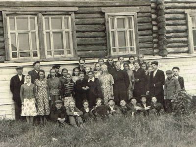 Соломатовская школа, где учился Герой Советского Союза Зонов Н.Ф.