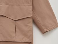 Ветровка свободного силуэта с капюшоном