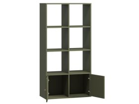 Стеллаж Кейн 2-75x149 Оливковый