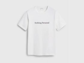 Футболка с принтом, Белый