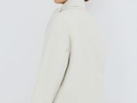 Утеплённая куртка с шарфом, Бежевый