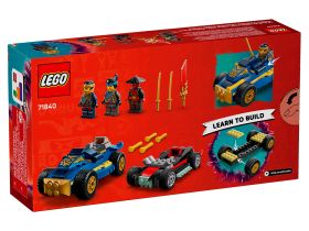 Ninjago 71840 Конструктор Гоночная дуэль Роуг против Дрикс