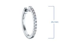 Серьги из серебра э0612сг12150600