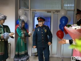 В Якутске встретили Героя России Андрея Григорьева