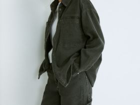 Вельветовые брюки Baggy для девочек, Серый