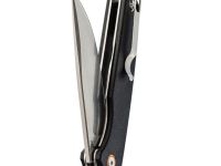 Складной нож Five Knives 18, сталь D2, рукоять микарта, черный