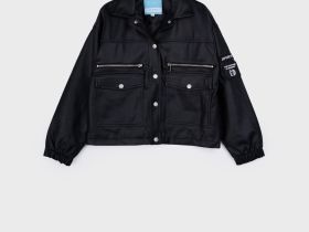 Куртка кожаная для девочек