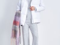 Утепленная куртка свободного силуэта