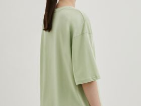 Футболка из хлопка с принтом