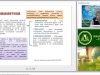 Вебинар "Роль и место грамматики в процессе обучения русскому языку как иностранному"