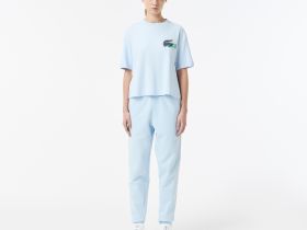 Женская футболка Lacoste из хлопка