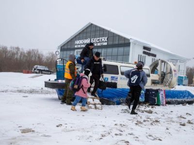 Трансфер пассажиров поезда через Лену из Якутска с 17 апреля будет выполняться с 204-го микрорайона