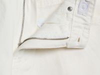 Джинсы объёмного кроя для девочек, Белый