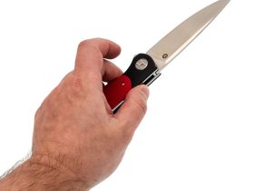 Большой складной нож Honor Tirex Red, сталь D2, рукоять G10, красный