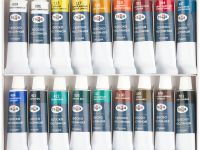 Набор масла Гамма "Студия" 18 цветов, туба 18мл, картон. упаковка