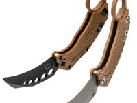 Складной нож Reate EXO-K, сталь N690, рукоять Tan Aluminum