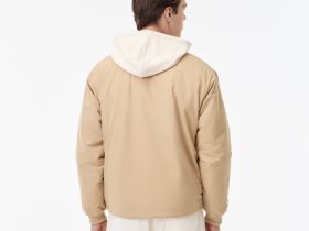 Мужская стеганая водоотталкивающая куртка-бомбер Lacoste