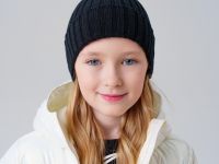 Шапка трикотажная для девочек