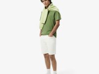 Мужская хлопковая футболка Lacoste с коротким рукавом