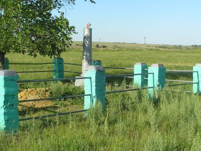 Братская могила советских воинов, погибших в период Сталинградской битвы