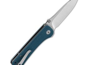 Складной нож QSP Hawk, сталь 14C28N, рукоять микарта, синий