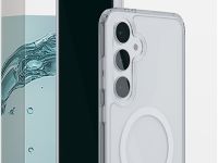 Клип-кейс VLP AirMagSafe для Samsung Galaxy S24 FE Прозрачный