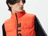 Мужской стёганный жилет Lacoste с высоким воротом