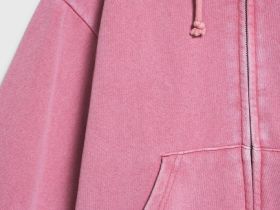 Толстовка на молнии для девочек, Розовый