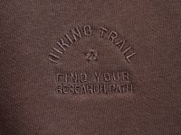 Свитшот с воротником-стойкой на молнии для мальчиков, Коричневый