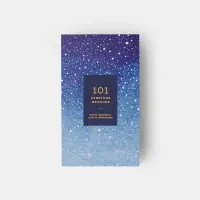Блокнот "101 заветное желание". Синий. Обёртка №11