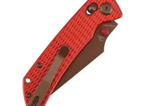 Складной нож Tenable Fenrir, сталь Nitro-V, рукоять алюминий, красный