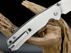 Складной нож CJRB Pyrite Large, сталь AR-RPM9, рукоять сталь