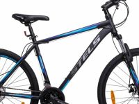 Горный велосипед Stels Navigator 700 MD 27.5 F020, год 2025, цвет Черный-Голубой, ростовка 21