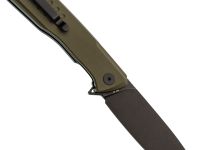 Складной нож Petrified Fish Loco PFB02GRDW, сталь D2, рукоять G10 зеленый