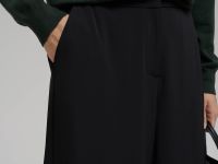 Брюки-палаццо с эластичным поясом