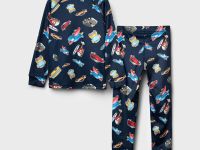 Термокомплект трикот. для мальчиков: фуфайка (футболка) с длин. рук, брюки для эпизод. использования