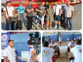 Мас–рестлинг в программе I Фестиваля национальных видов спорта и игр стран СНГ.