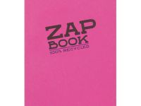 Блокнот-cклейка для сухих техник Clairefontaine "Zap Book" 10,5х14,8 см 160 л 80 г