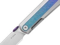 Складной нож Kizer Quoll, сталь S45VN, рукоять Titanium&Crystallized Titanium