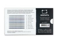 Набор масляной пастели профессиональной Малевичъ 10 шт, серые тона