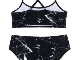 Купальный костюм трикотажный для девочек