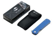 Нож складной Stinger 107 мм, сталь D2, рукоять G10, синий